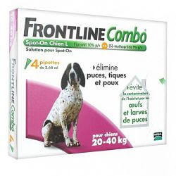 Frontline Combo Chiens 20/40kg