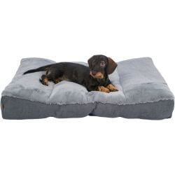 Coussin Liano, angulaire, 80 × 60 cm, gris