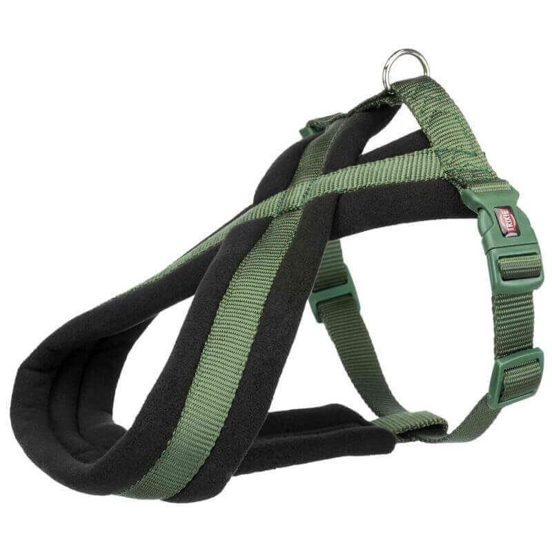 Premium harnais Touring, M–L: 50–90 cm/25 mm, vert forêt
