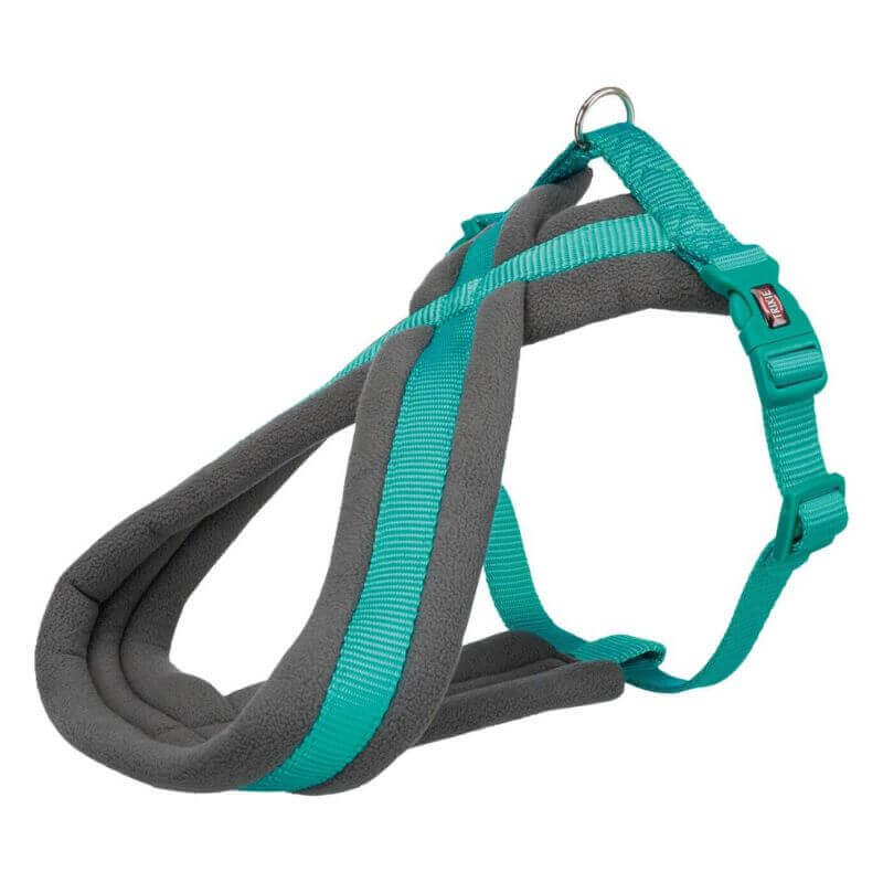 Premium harnais Touring, L–XL: 70–110 cm/25 mm, océan