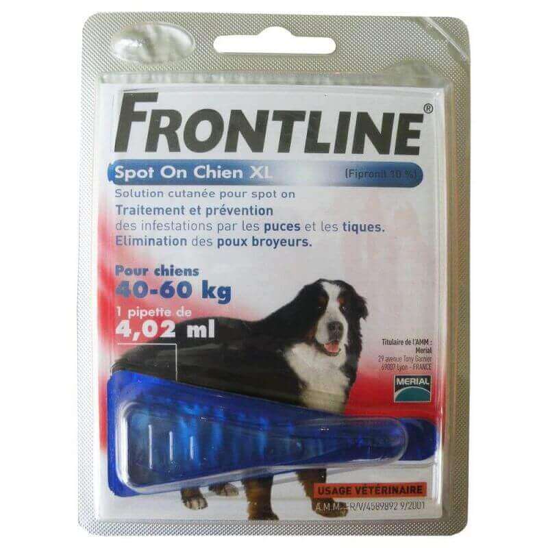 Frontline Monopipette Chiens 40/60kg Frontline Monopipette Chiens 40/60kg