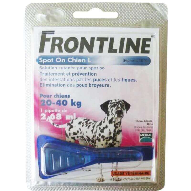 Frontline Monopipette Chiens 20/40kg Frontline Monopipette Chiens 20/40kg