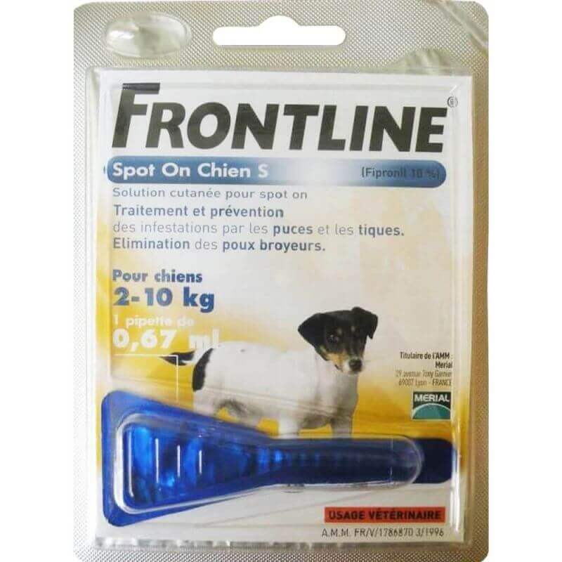 Frontline Monopipette Chiens 2/10kg Frontline Monopipette Chiens 2/10kg