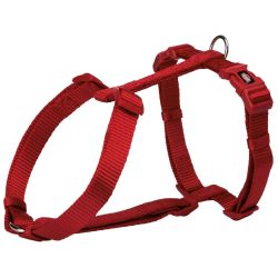 Premium harnais H, XXS–XS: 20–32 cm/10 mm, rouge