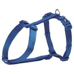 Premium harnais H, L: 60–87 cm/25 mm, bleu royal