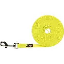 Easy Life laisse à pister, M–XL: 5 m/17 mm, jaune fluo
