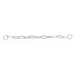 Collier étrangleur grands maillons, XL: 70 cm/4,0 mm