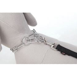 Collier étrangleur grands maillons, acier inox, L: 50 cm/3,0 mm