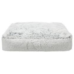 Coussin Harvey, angulaire, 100 × 70 cm, blanc-noir