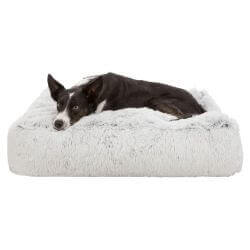 Coussin Harvey, angulaire, 100 × 70 cm, blanc-noir