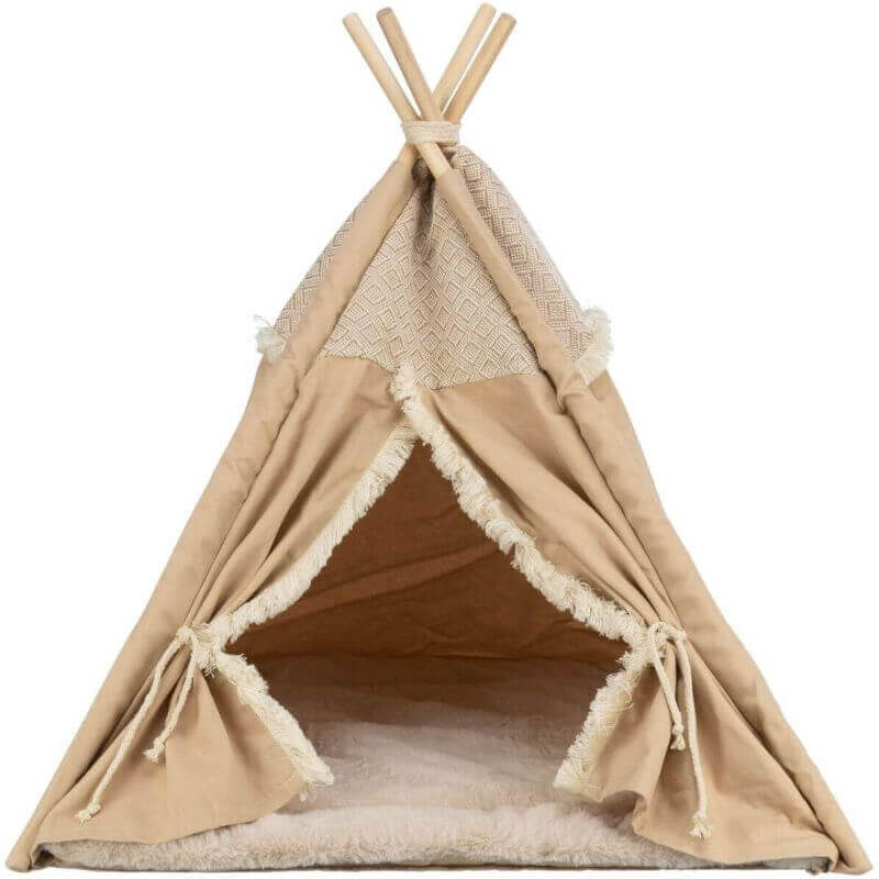 Tipi Boho, 55 × 65 × 55 cm, beige