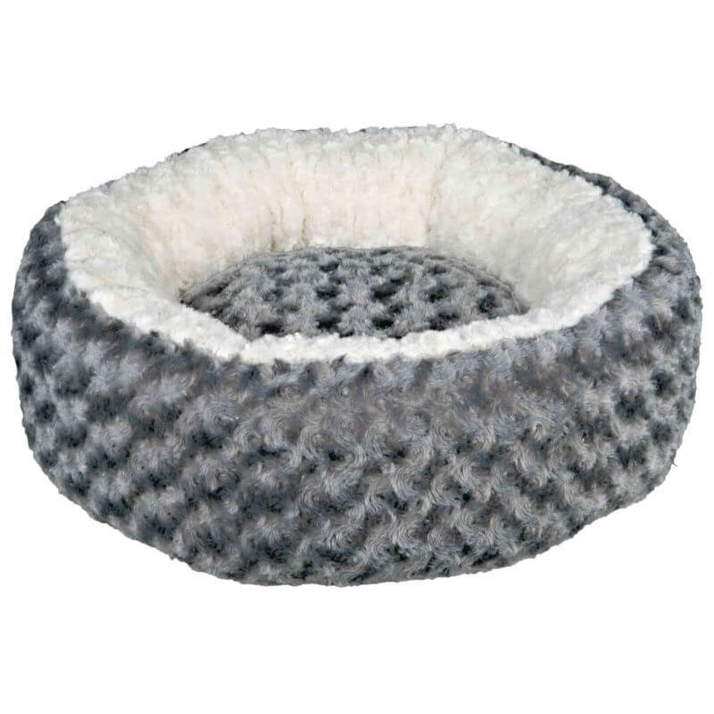 Lit Kaline, rond, ø 70 cm, gris/crème Lit Kaline, rond, ø 70 cm, gris/crème