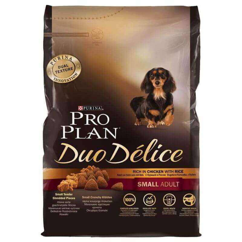 Purina Duo Délice Small Adult Poulet et Riz Purina Duo Délice Small Adult Poulet et Riz