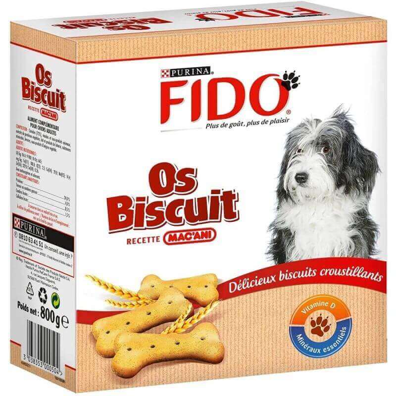 FIDO Biscuit Recette Mac'Ani FIDO Biscuit Recette Mac'Ani