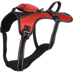 HARNAIS KELSO ROUGE XXL 68-106CM 25MM