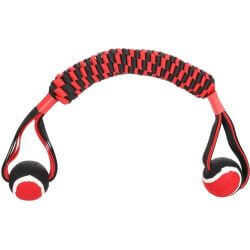 JCHIEN MOVAS BÂTON TISSÉ AVEC BALLE DE TENNIS ROUGE/NOIR 60CM