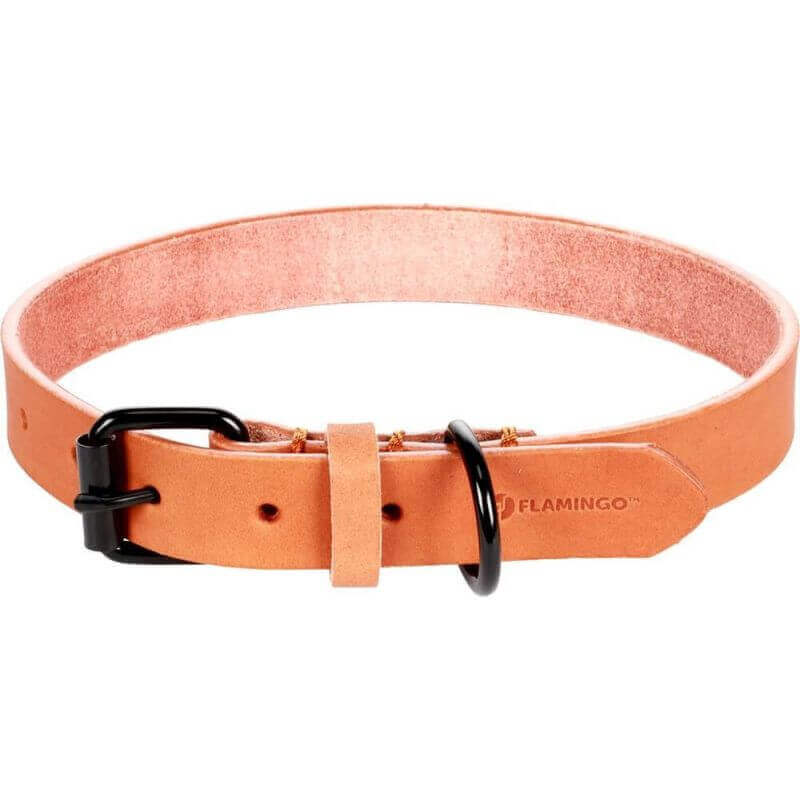 COLLIIER LEANO COGNAC L 43-53CM 25MM COLLIIER LEANO COGNAC L 43-53CM 25MM