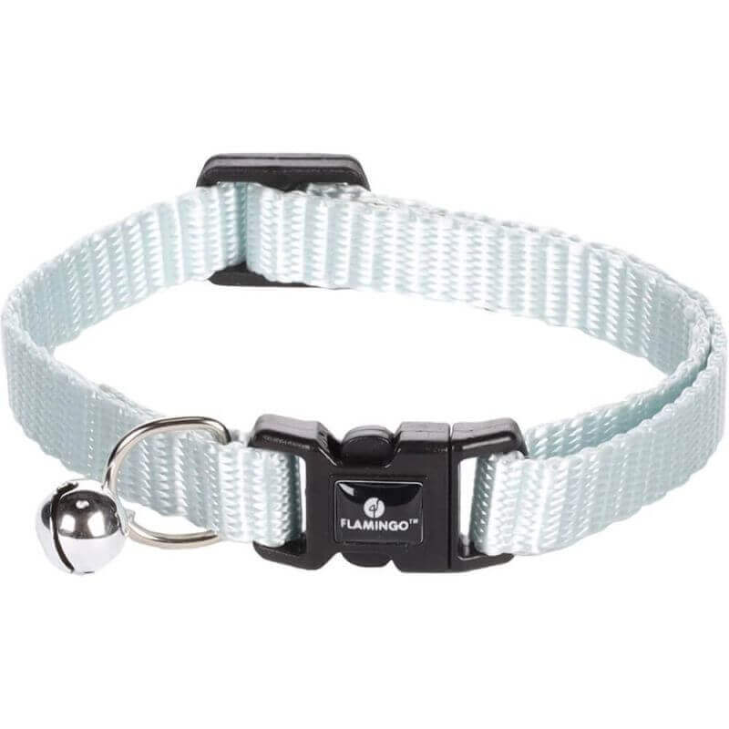 COLLIER POUR CHAT + CLOCHETTE ZIGGI BLEU CLAIR 20-35CM 10MM COLLIER POUR CHAT + CLOCHETTE ZIGGI BLEU CLAIR 20-35CM 10MM