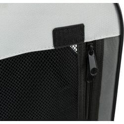 Soft Kennel Basic, XS–S: 40 × 40 × 55 cm, gris foncé/gris clair