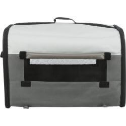Soft Kennel Basic, S: 50 × 50 × 60 cm, gris foncé/gris clair