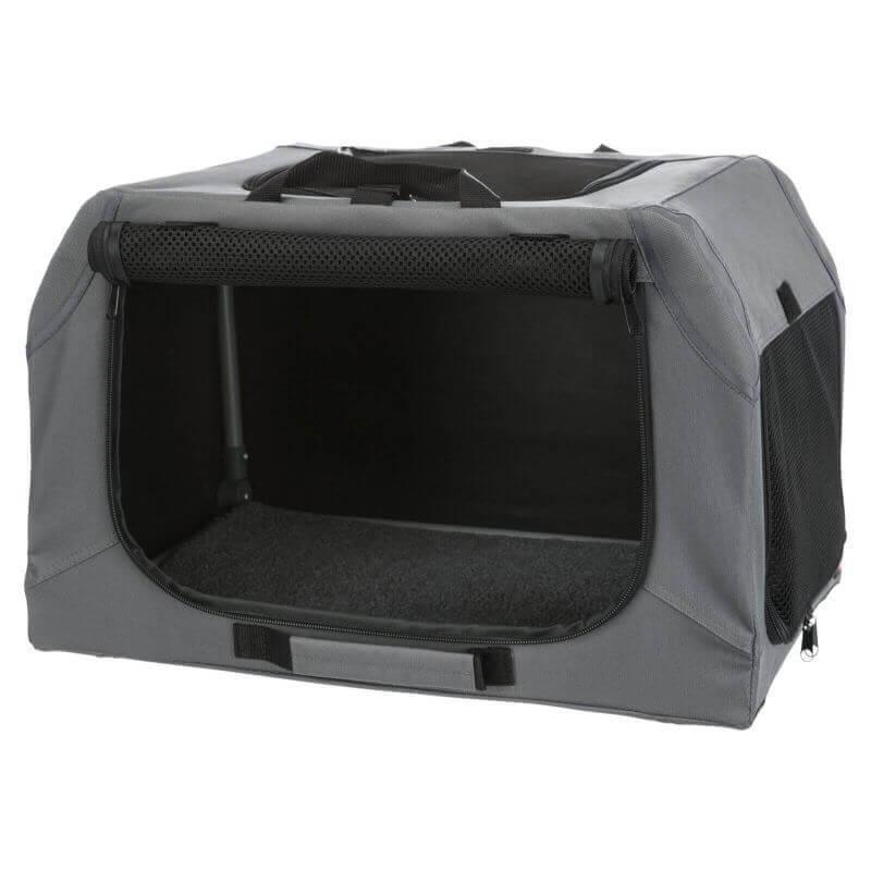 Mobile Kennel Easy, XS–S: 50 × 33 × 36 cm, gris