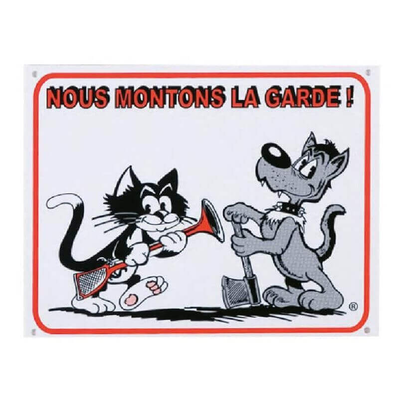PANNEAU FR - NOUS MONTONS LA GARDE