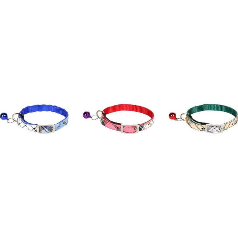 COLLIER CHAT JACQ. 30CM 10MM ASSORTIMENT COLLIER CHAT JACQ. 30CM 10MM ASSORTIMENT