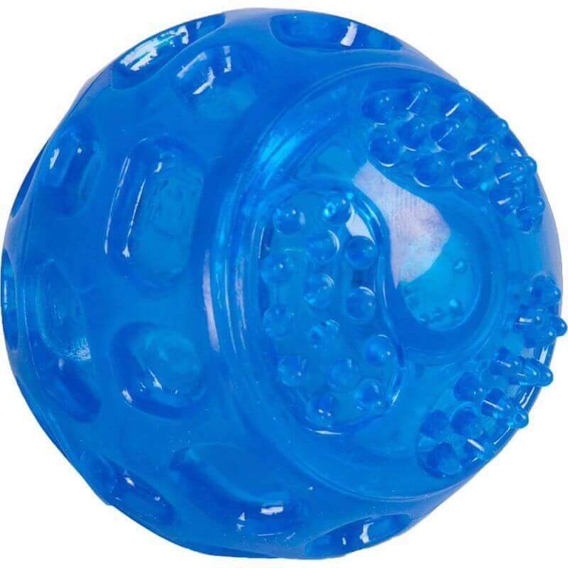 JOUET TPR BALLON + LED 7,5CM