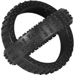JCHIEN CAOUTCHOUC GLADIATOR CROSS BALL NOIR 10CM