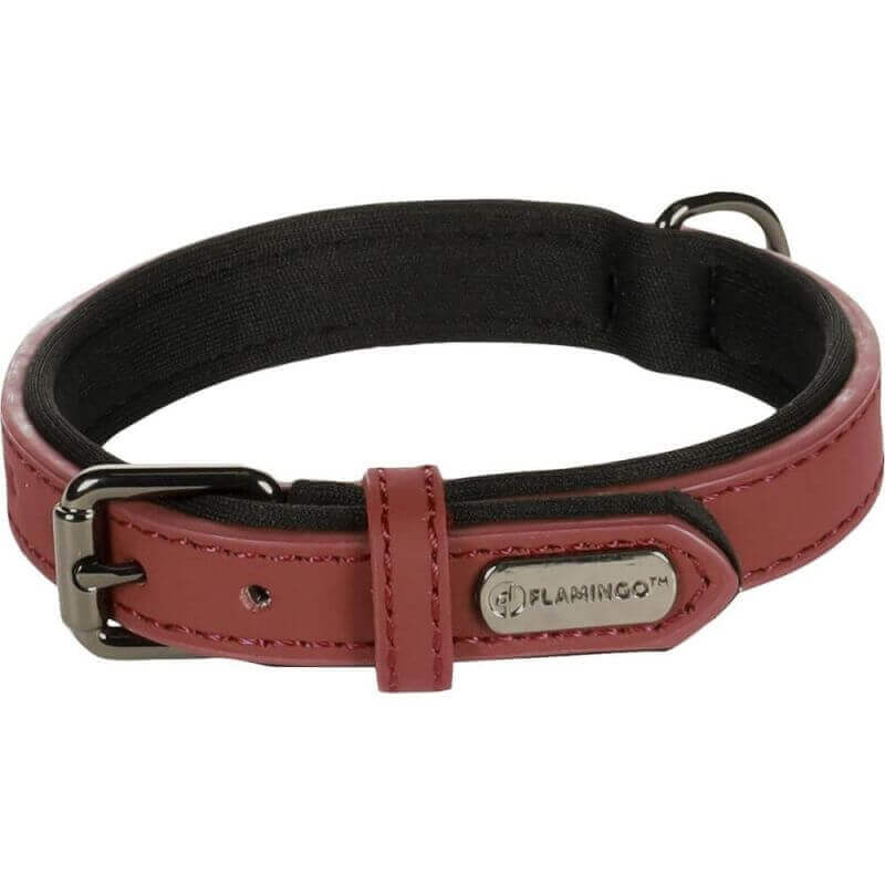 COLLIER BINTI ROUGE XS/S 24/30CM 15MM COLLIER BINTI ROUGE XS/S 24/30CM 15MM
