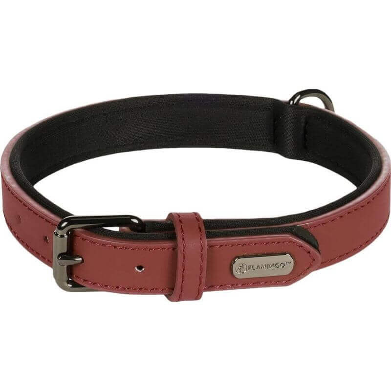 COLLIER BINTI ROUGE M 36/44CM 20MM COLLIER BINTI ROUGE M 36/44CM 20MM