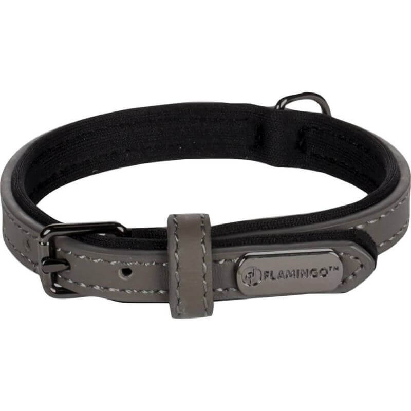 COLLIER BINTI GRIS M 36/44CM 20MM COLLIER BINTI GRIS M 36/44CM 20MM
