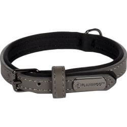COLLIER BINTI GRIS L 42/52CM 25MM