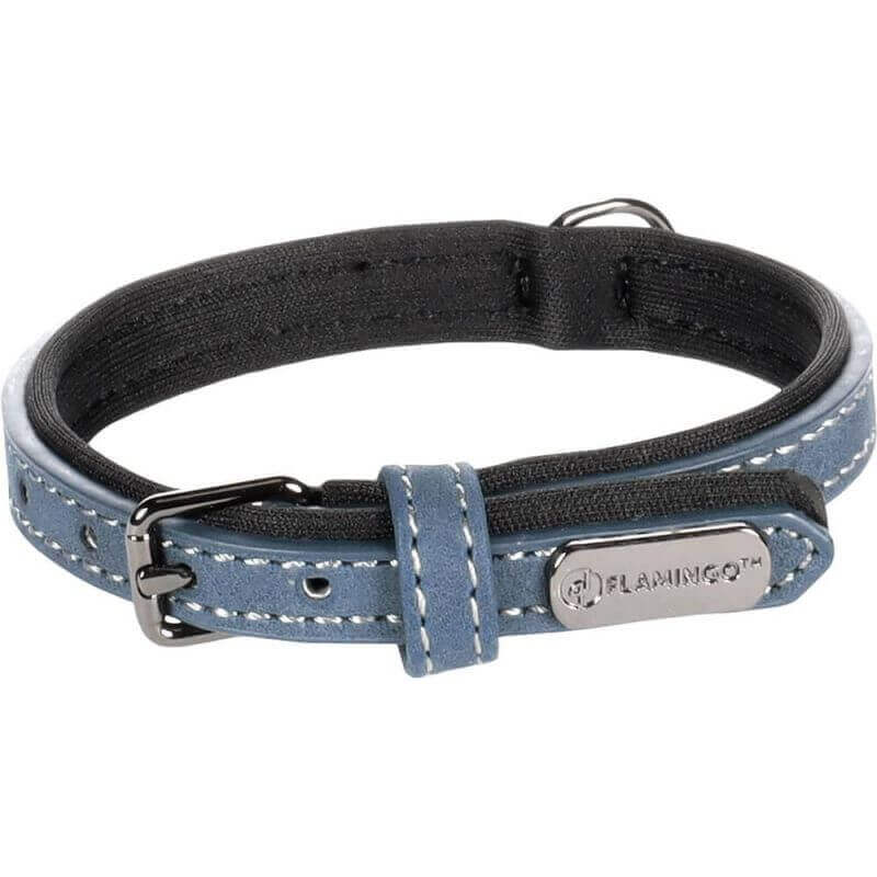 COLLIER DELU BLEU S/M 31/39CM 20MM