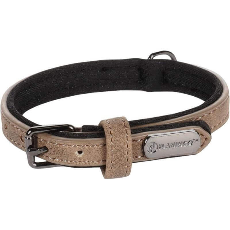 COLLIER DELU BRUN XS 20/25CM 10MM COLLIER DELU BRUN XS 20/25CM 10MM