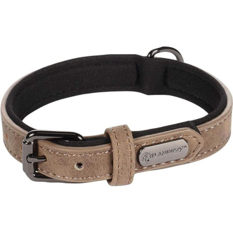 COLLIER DELU BRUN M/L 38/48CM 25MM COLLIER DELU BRUN M/L 38/48CM 25MM