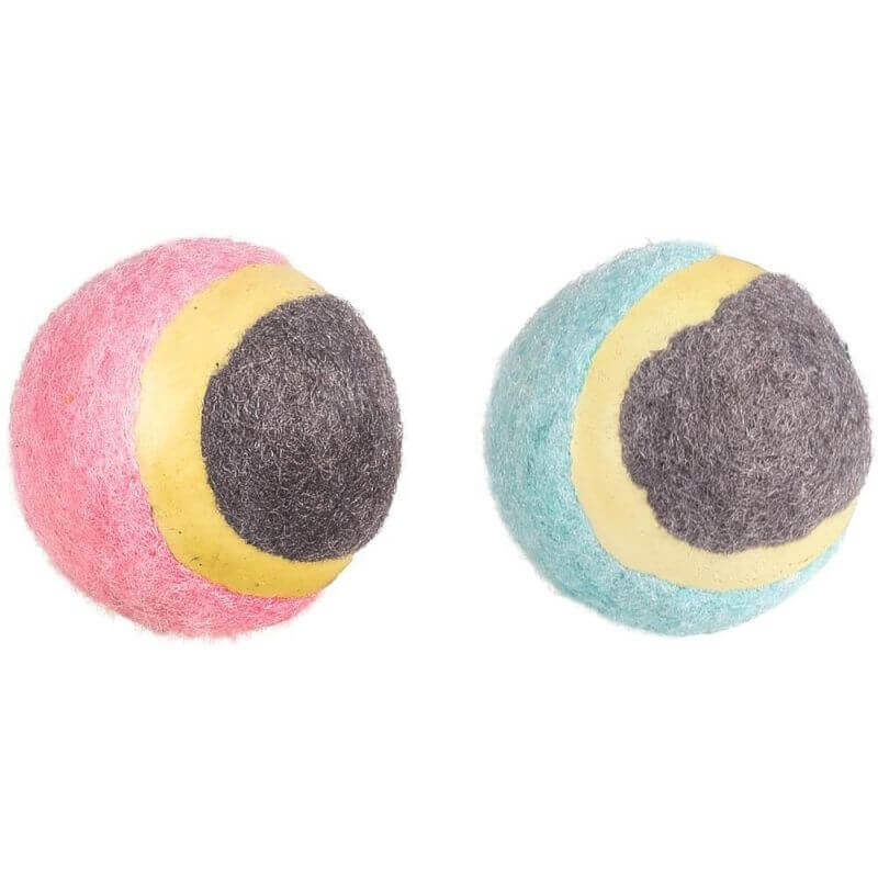 JCHIEN SMALL DOG CUB BALLE DE TENNIS HIFA ROSE/VERT 4,5CM JCHIEN SMALL DOG CUB BALLE DE TENNIS HIFA ROSE/VERT 4,5CM
