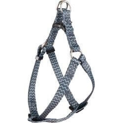 HARNAIS STEP&GO SINAM VERT/GRIS XS 30-40CM 10MM