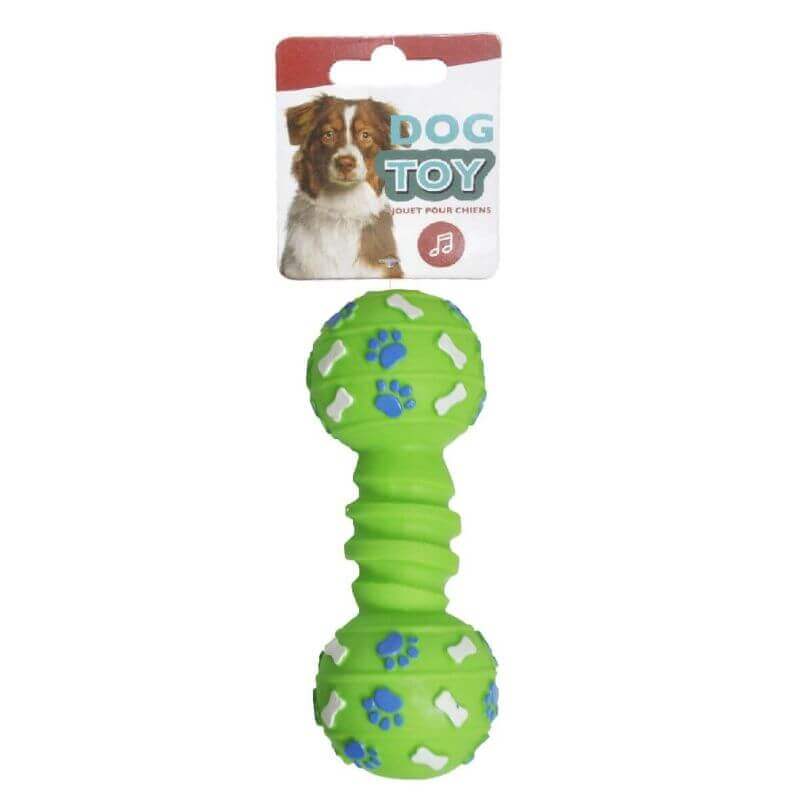 JOUET VINYL ASSORT DUMBBELL 6x16cm JOUET VINYL ASSORT DUMBBELL 6x16cm