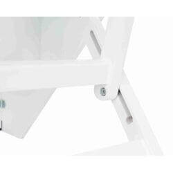 Escalier, réglable en hauteur, en MDF, 40 × 47 × 67 cm, blanc
