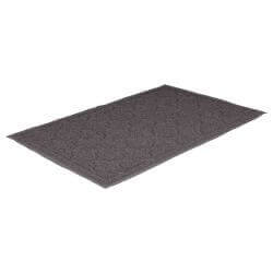 Tapis pour bac à litière, en PVC, 60 × 90 cm, anthracite