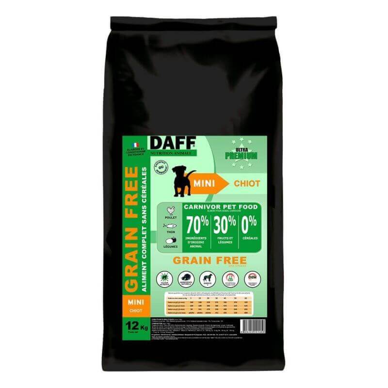 DAFF Grain Free Mini Chiot 12 KG DAFF Grain Free Mini Chiot 12 KG