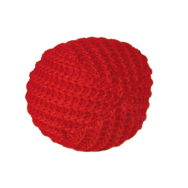 Set balle tricot, en tricotage, catnip, ø 4,5 cm, 2 Pcs