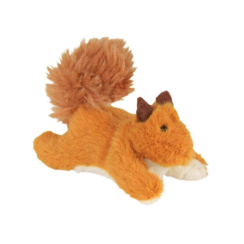 Ecureuil, en peluche, catnip, 9 cm