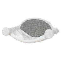 Hamac pour montage mural, 54 × 28 × 33 cm, blanc/gris