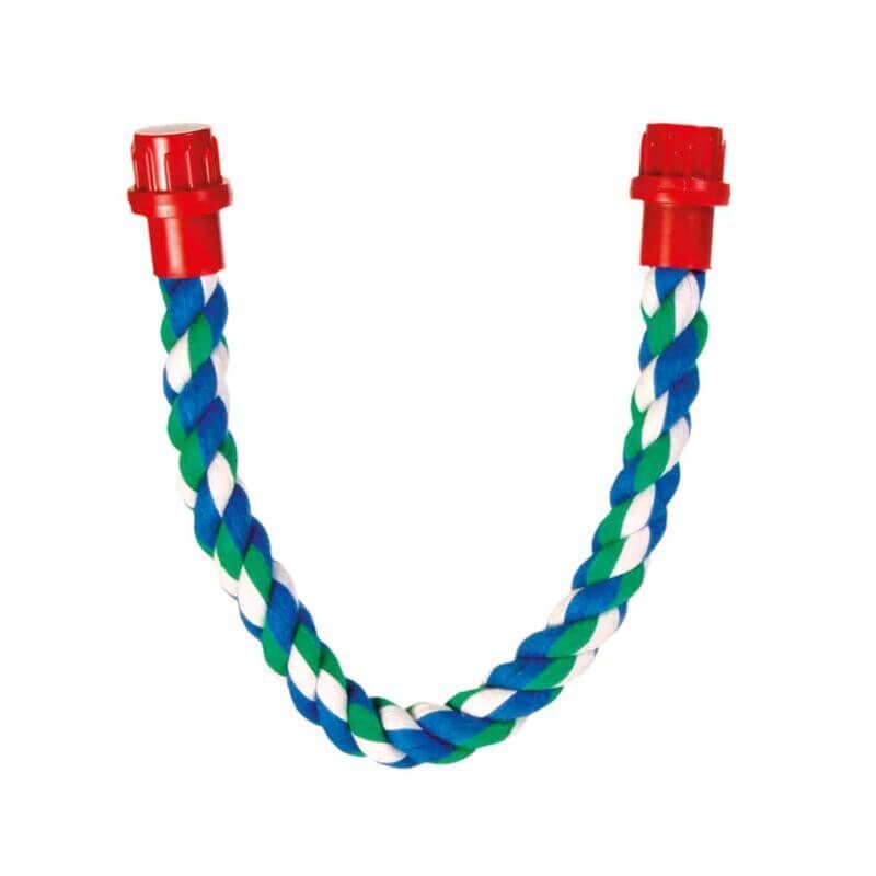 Perchoir en corde, flexible, avec fixation par vis, 37 cm/ø 16 mm