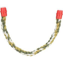 Perchoir en corde, flexible, avec fixation par vis, 75 cm/ø 30 mm