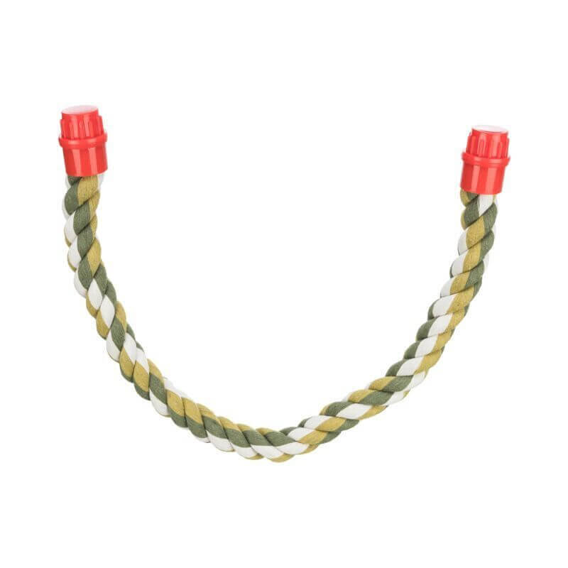 Perchoir en corde, flexible, avec fixation par vis, 75 cm/ø 30 mm