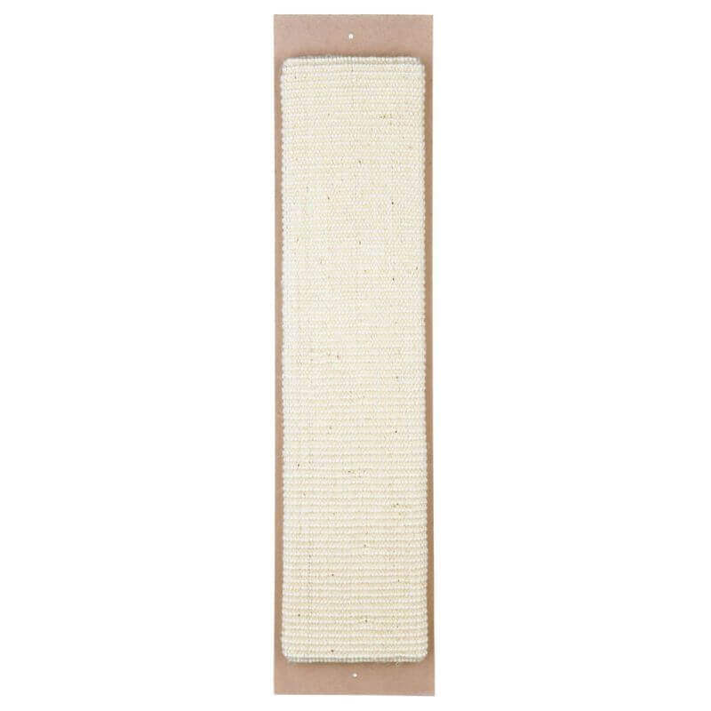 Griffoir, tapis en sisal/catnip, 17 × 70 cm, naturel