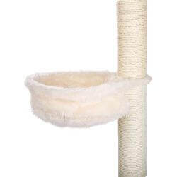 Sac confort pour arbres à chat, en peluche, ø 38 cm, crème